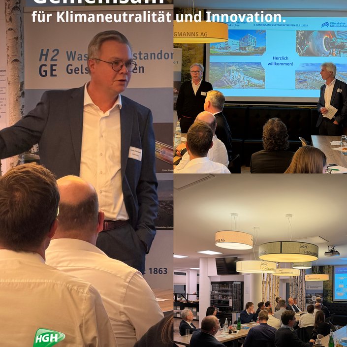 Wir freuen uns, dass das bereits vierte Netzwerktreffen der Initiativen Klimahafen Gelsenkirchen und H2GE –...