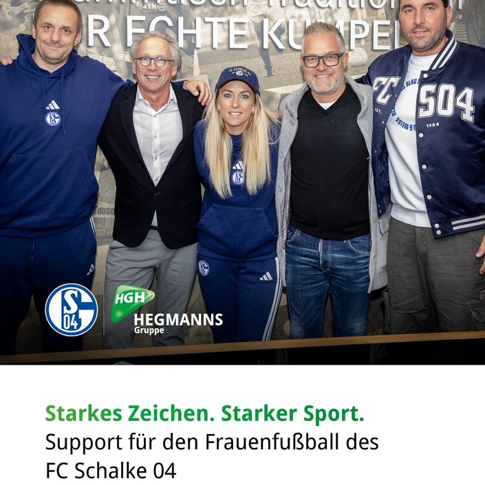 💙🤍 Glückauf Schalke!
Stefan Hegmanns, Ender Ulupinar und Malte Stuckmann überreichten eine Spende an die @s04frauen – an...