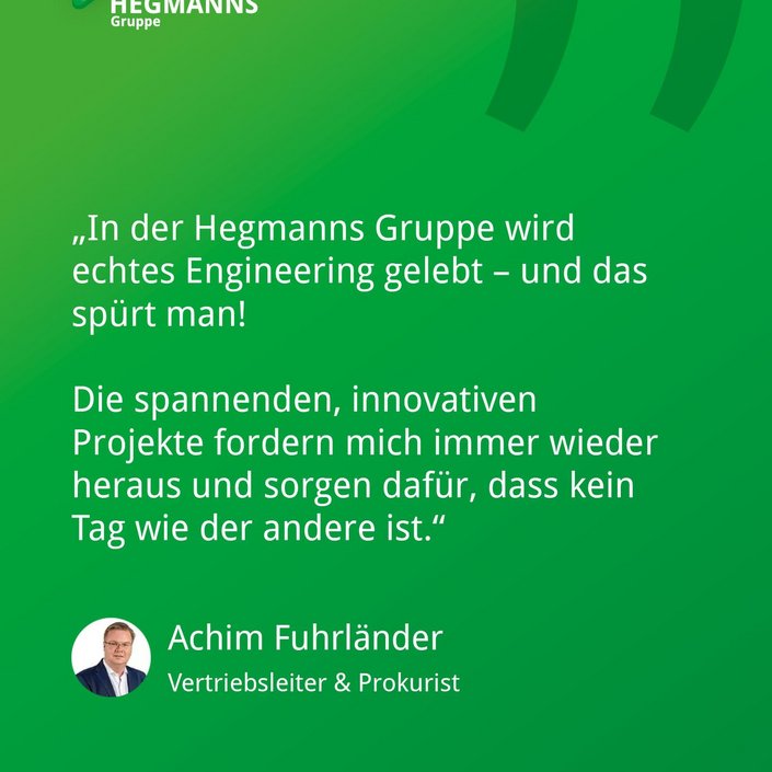 💡 „Warum wir gerne bei Hegmanns arbeiten…“ 💡

🔥 Spannende Projekte. Ein starkes Team. Sichere Perspektiven. 🔥
Bei uns...