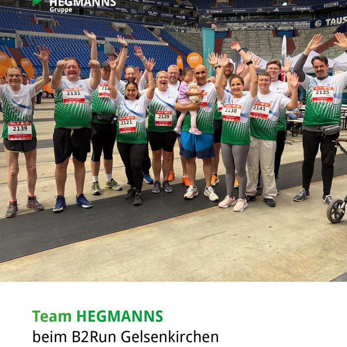 🏃‍♂️ Was für ein Lauf! 🔥

17 Kolleginnen und Kollegen aus 5 Gesellschaften der HEGMANNS Gruppe haben beim diesjährigen...
