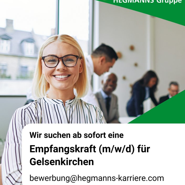 Wir suchen Dich! 👋
Du bist herzlich, organisiert und hast Freude am Umgang mit Menschen? Dann bewirb Dich jetzt als...