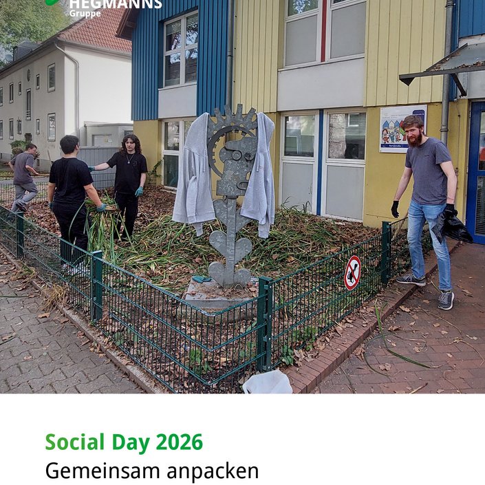 🌱 Social Day 2026 – Gemeinsam anpacken für Gelsenkirchen!
In diesem Jahr durften unsere 8 Azubis am Social Day 2026 in... 🌱 Social Day 2026 – Gemeinsam anpacken für Gelsenkirchen!
In diesem Jahr durften unsere 8 Azubis am Social Day 2026 in...